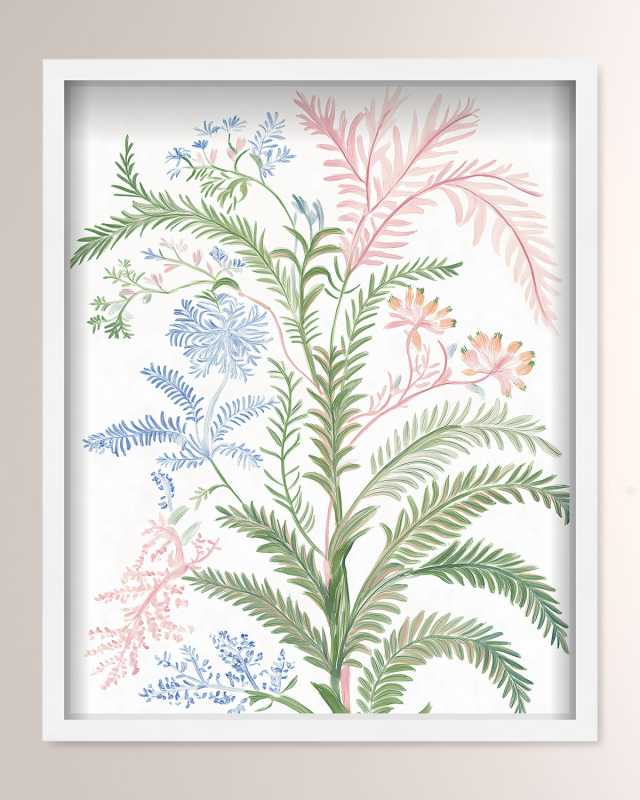 "Leaflight Symphony II" Framed Art Print